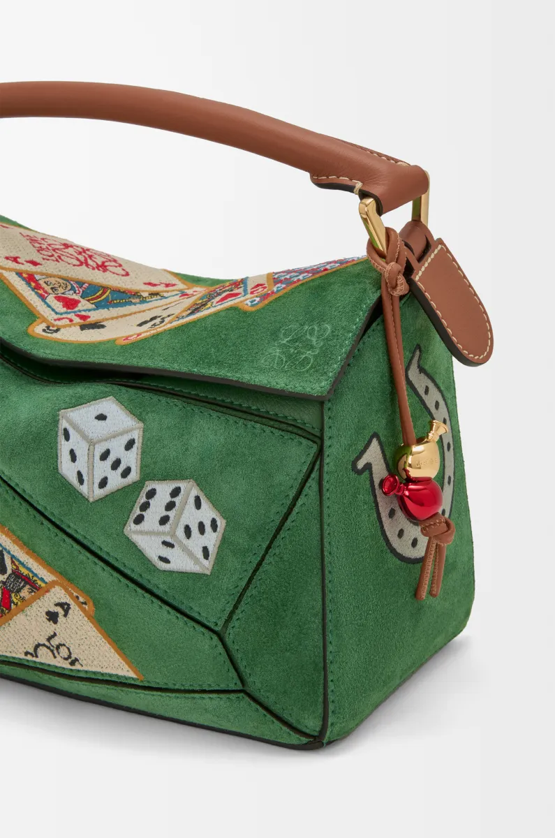 绒面牛皮革 Puzzle 10周年 2018春夏时装秀典藏版手袋