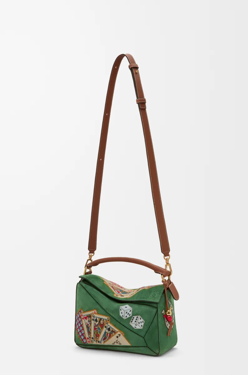 绒面牛皮革 Puzzle 10周年 2018春夏时装秀典藏版手袋