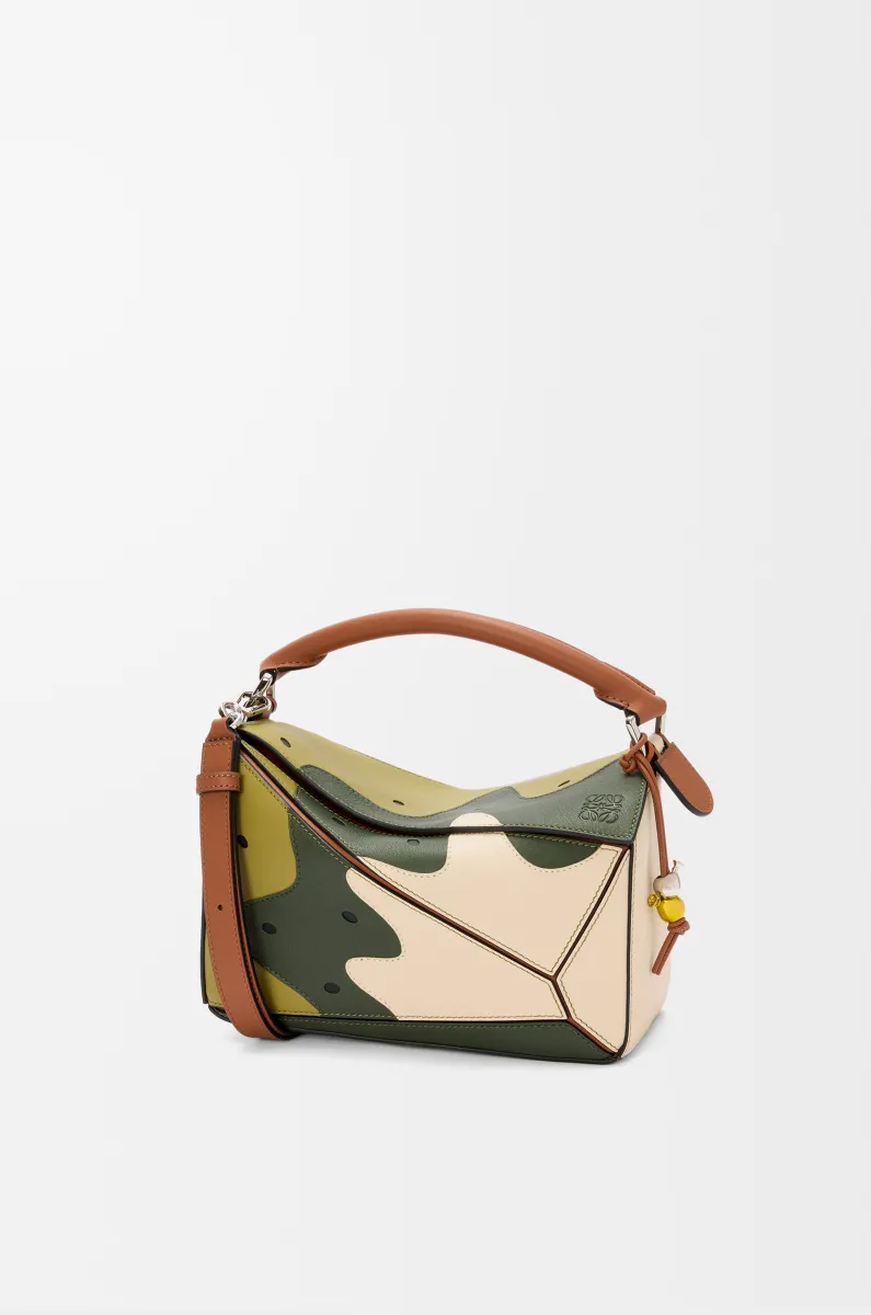 经典牛皮革 Puzzle 10周年 Paula's Ibiza奇异果典藏版手袋