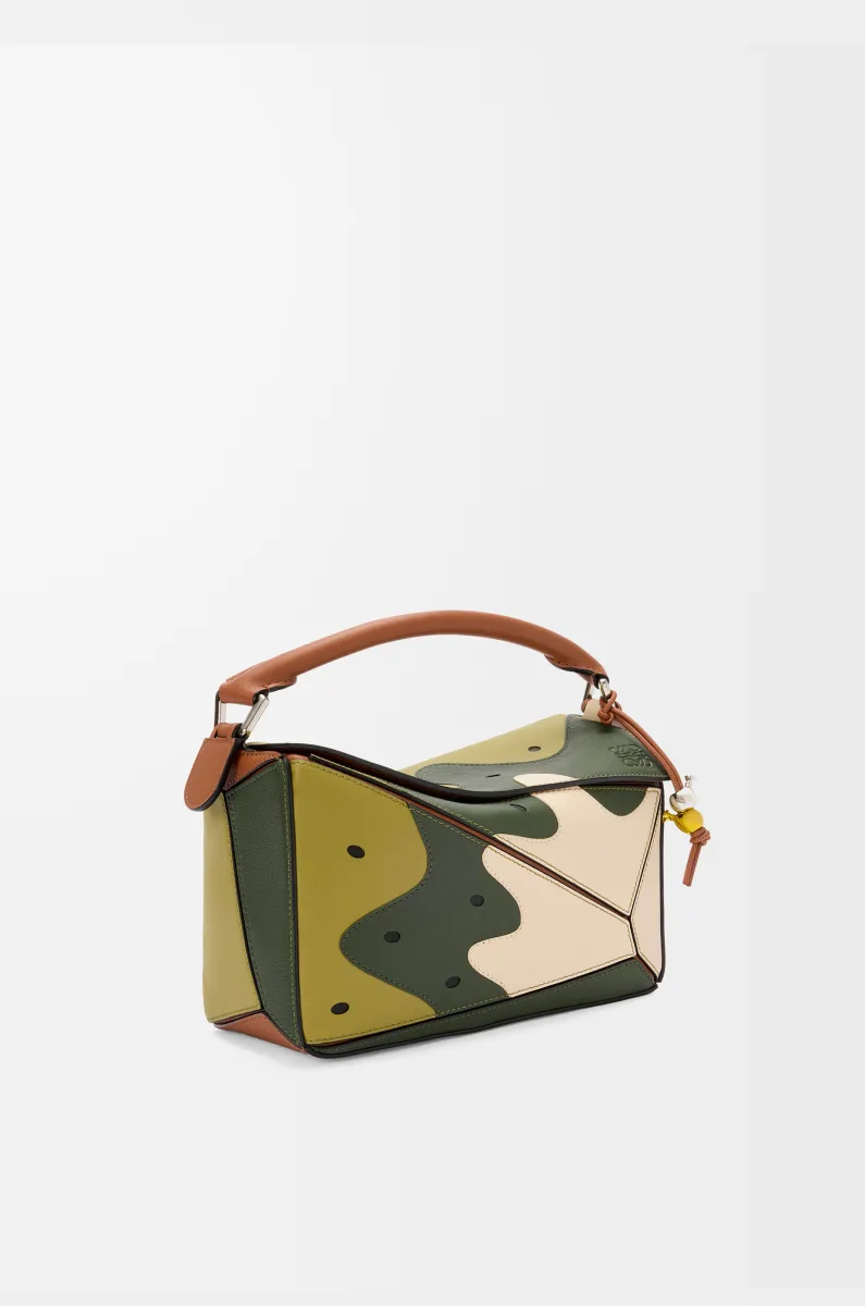 经典牛皮革 Puzzle 10周年 Paula's Ibiza奇异果典藏版手袋