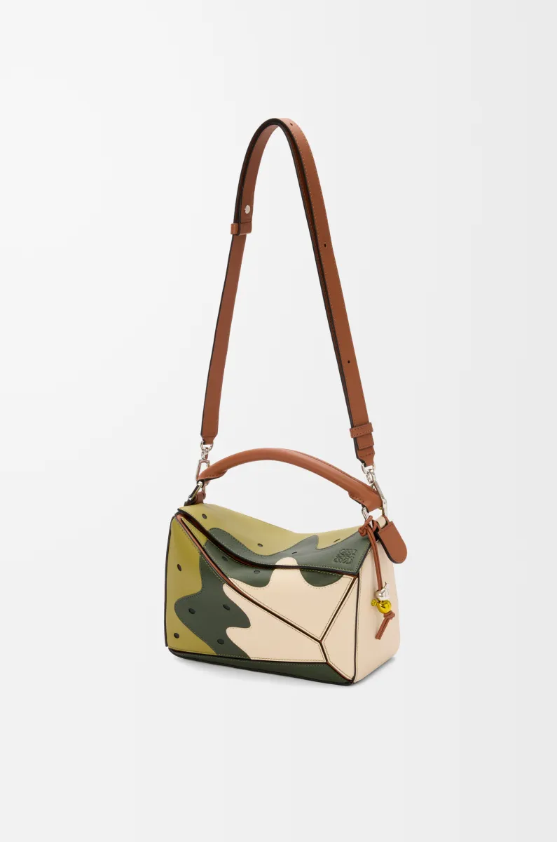 经典牛皮革 Puzzle 10周年 Paula's Ibiza奇异果典藏版手袋