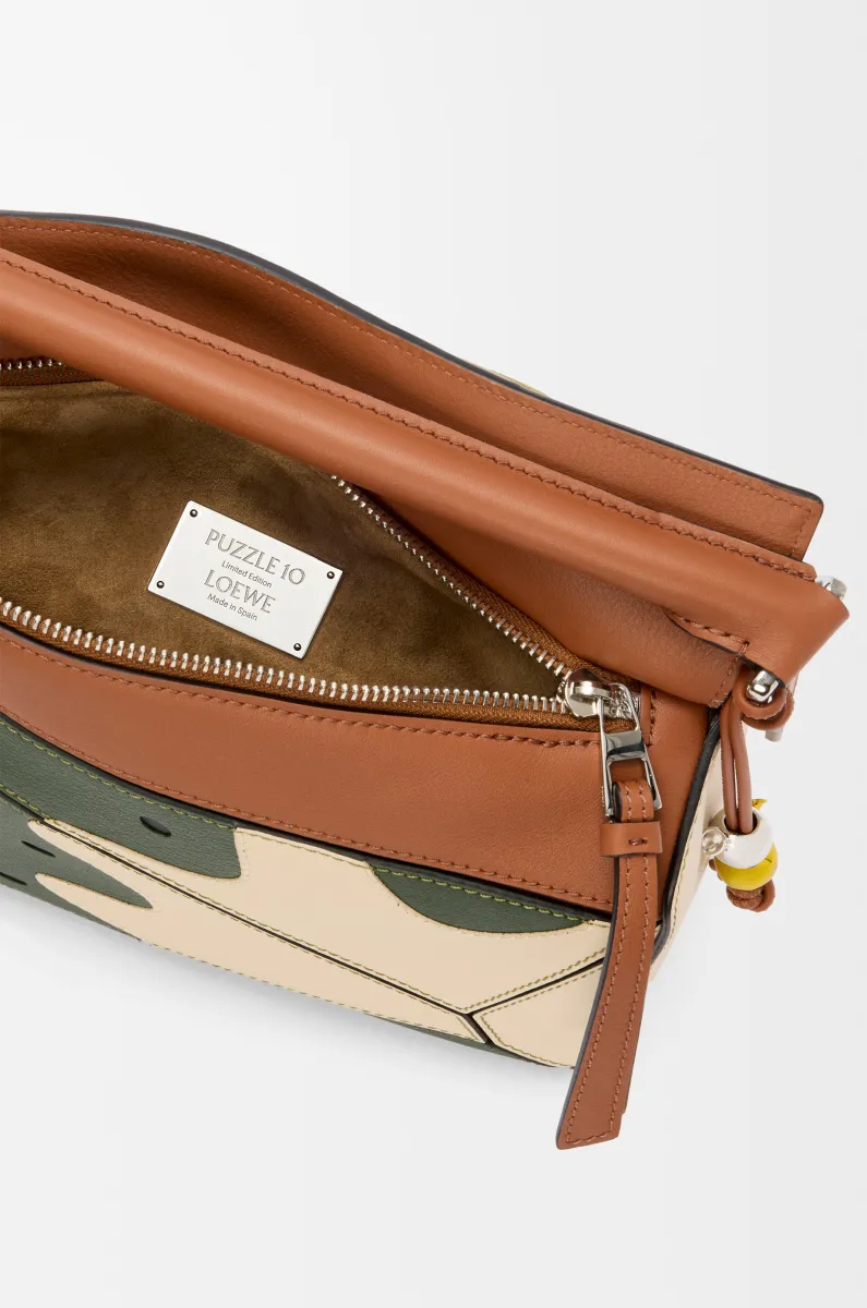 经典牛皮革 Puzzle 10周年 Paula's Ibiza奇异果典藏版手袋