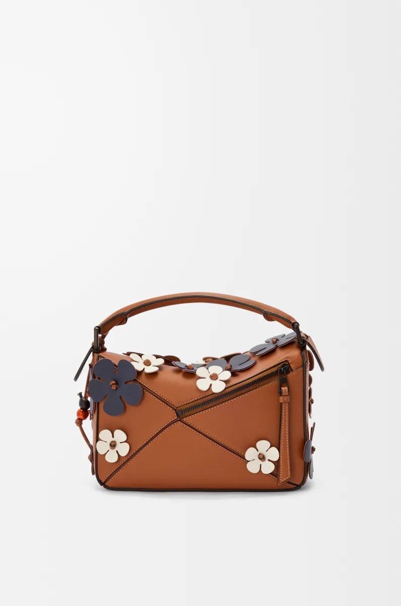 经典牛皮革 Puzzle 10周年 夏威夷花卉典藏版手袋