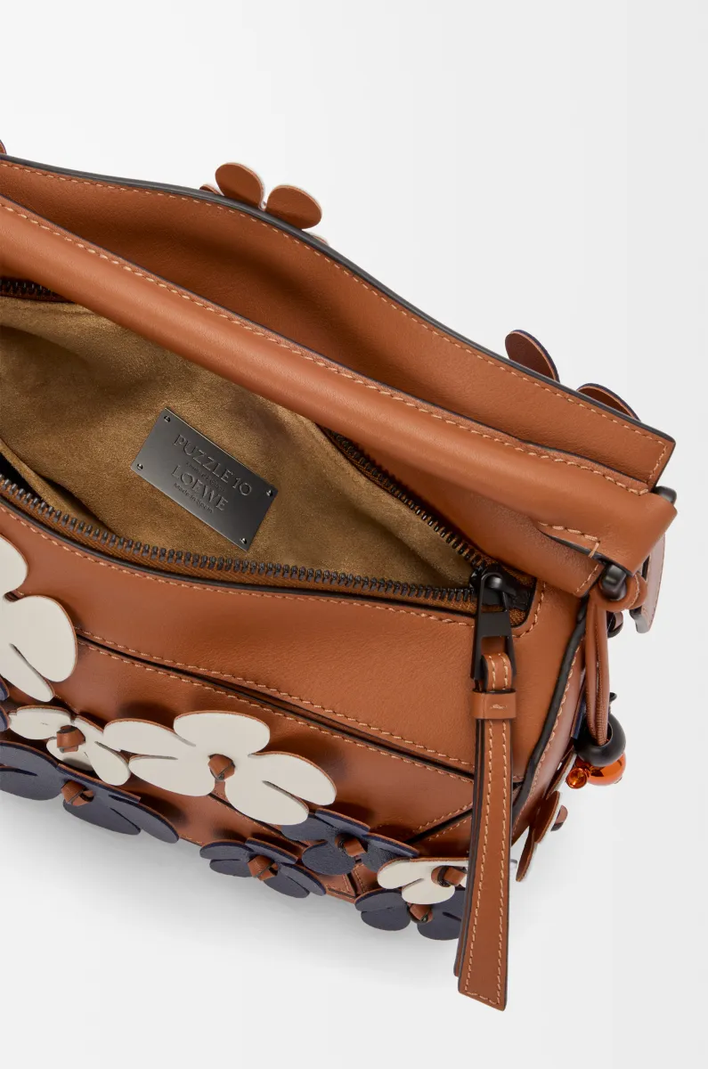 经典牛皮革 Puzzle 10周年 夏威夷花卉典藏版手袋