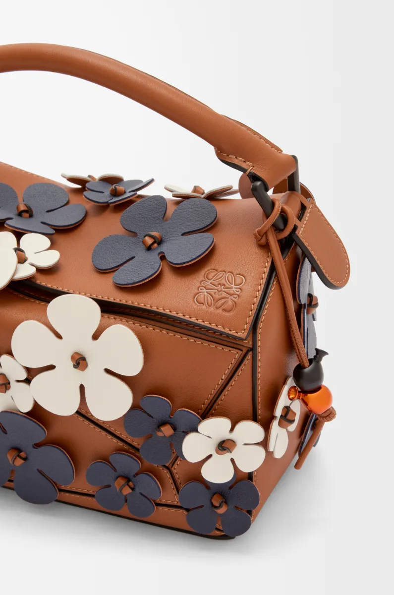 经典牛皮革 Puzzle 10周年 夏威夷花卉典藏版手袋
