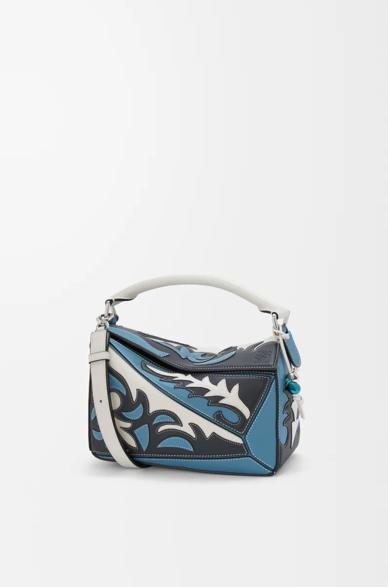 经典牛皮革 Puzzle 10周年 牛仔典藏版手袋