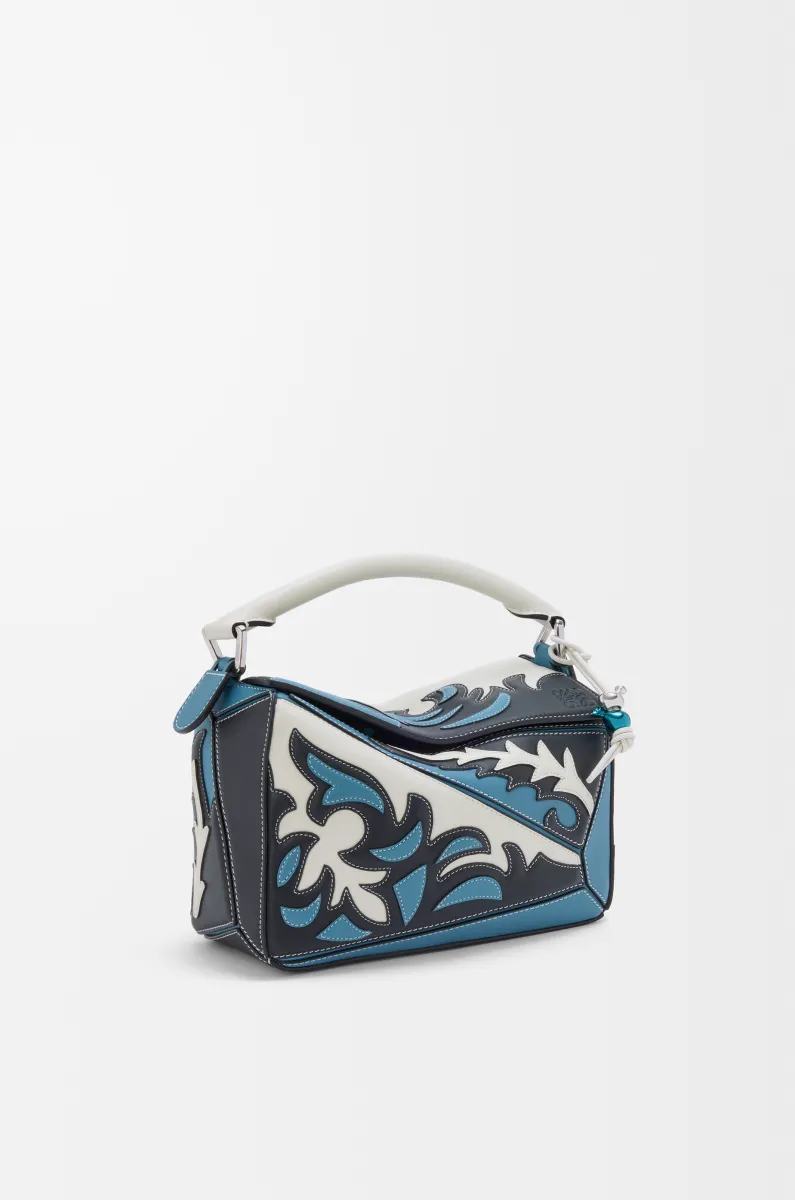 经典牛皮革 Puzzle 10周年 牛仔典藏版手袋