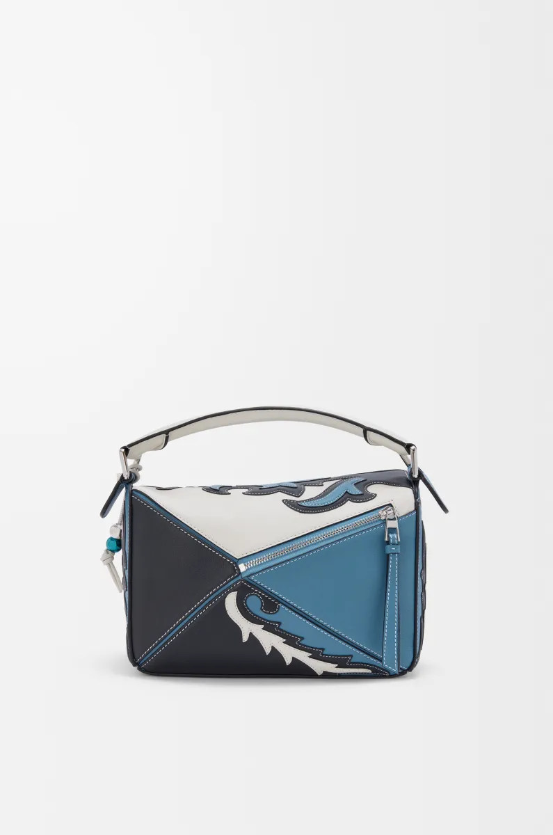 经典牛皮革 Puzzle 10周年 牛仔典藏版手袋