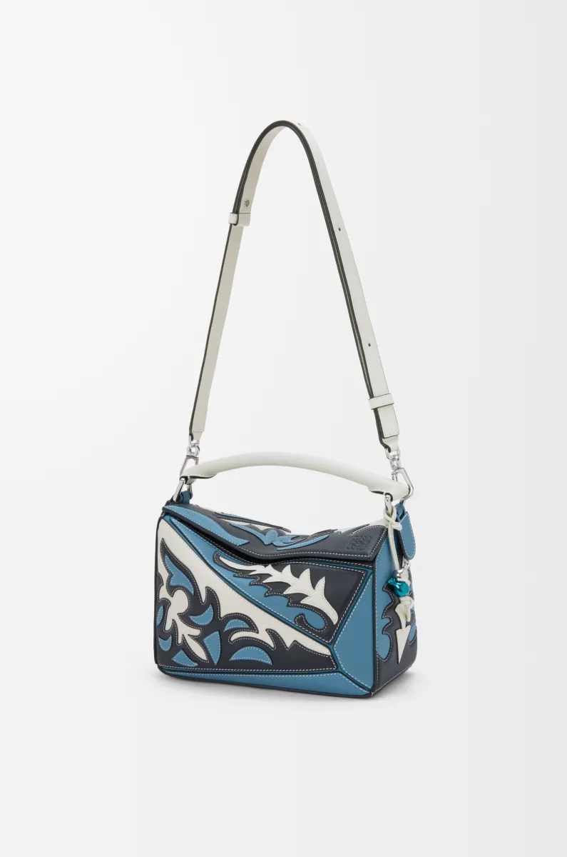 经典牛皮革 Puzzle 10周年 牛仔典藏版手袋