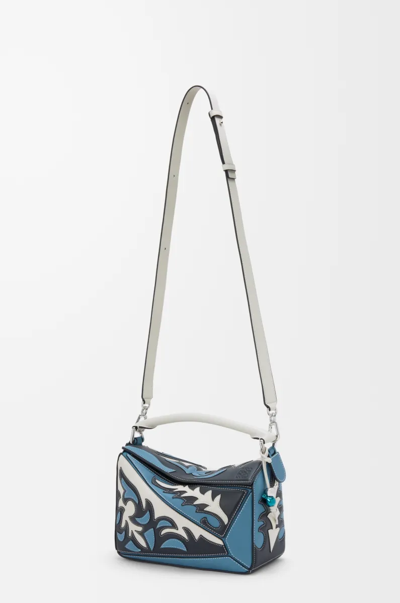 经典牛皮革 Puzzle 10周年 牛仔典藏版手袋