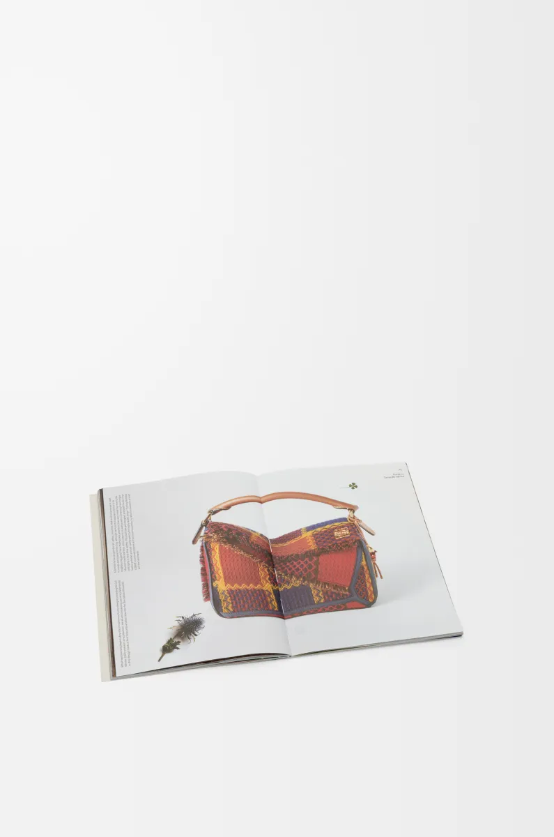 羊毛和经典牛皮革 Puzzle 10周年 格子呢典藏版手袋