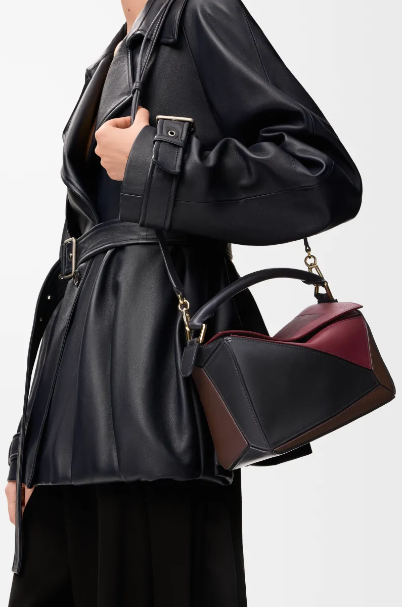 小号纳帕牛皮革 Puzzle 手袋