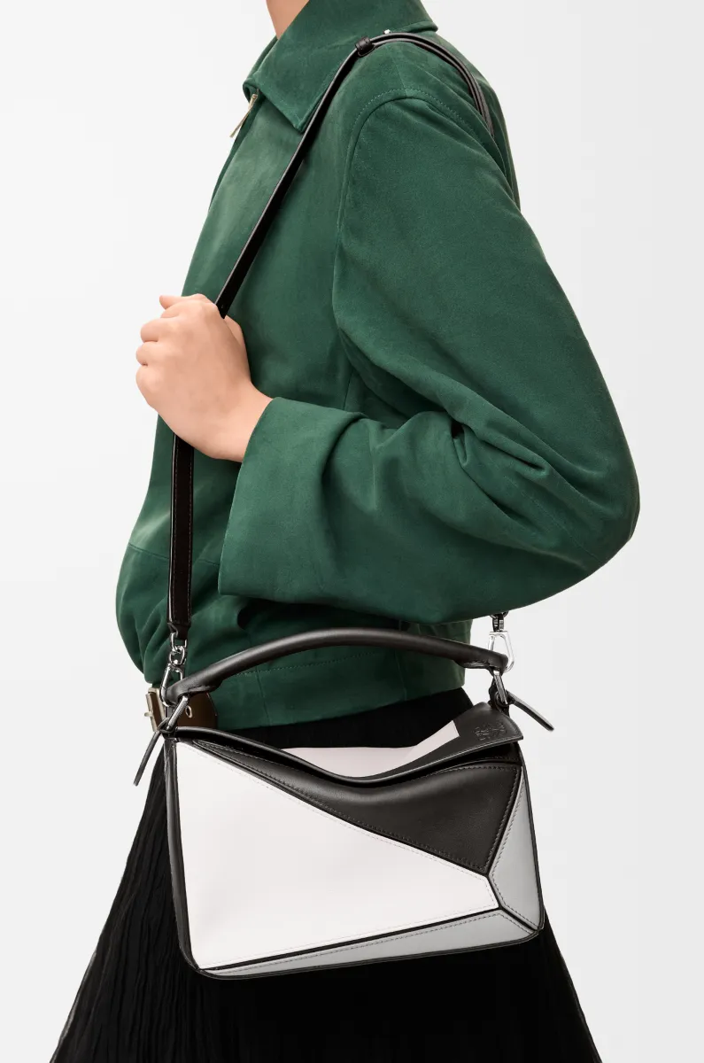 小号纳帕牛皮革 Puzzle 手袋