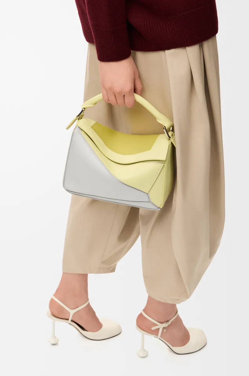 小号纳帕牛皮革 Puzzle 手袋