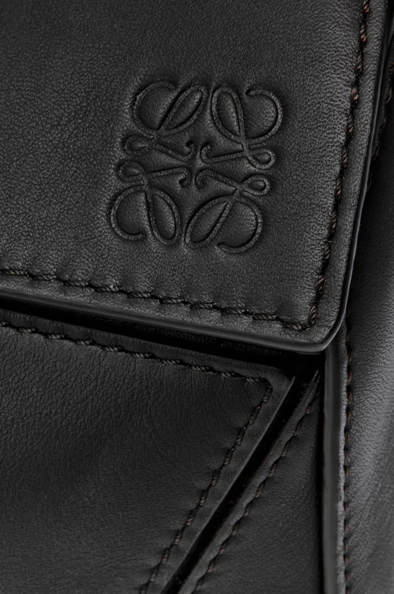 小号光滑牛皮革和纳帕羊皮革 Puzzle 手袋