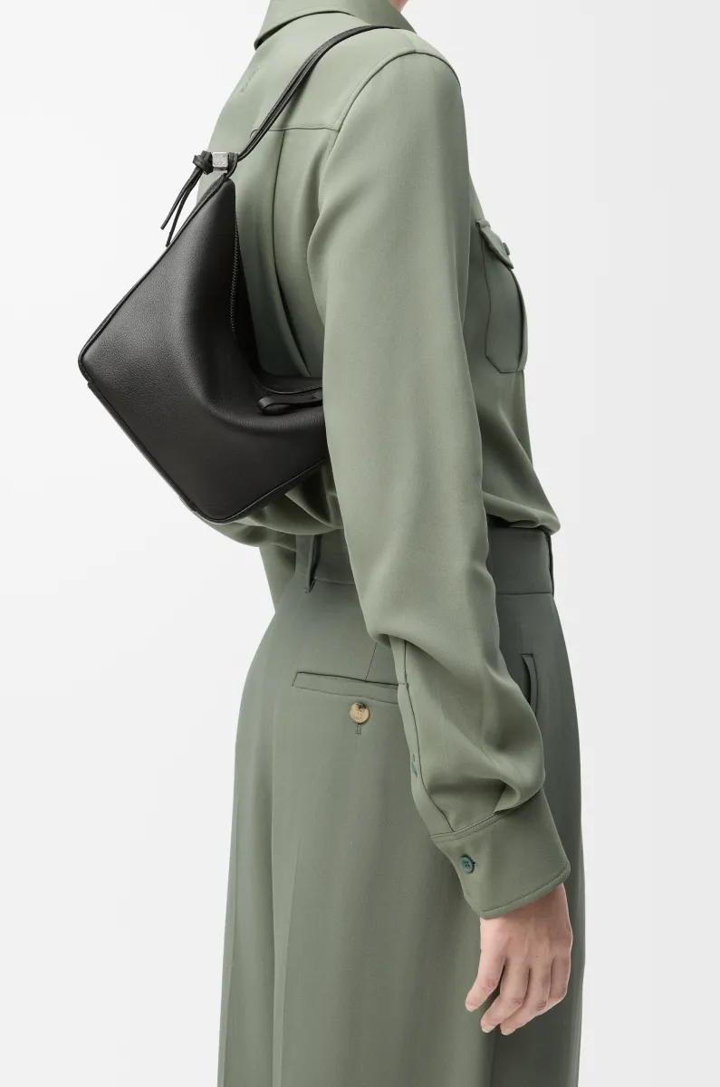 迷你经典牛皮革 Hammock Hobo 手袋