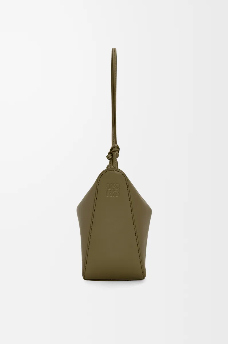 迷你经典牛皮革 Hammock Hobo 手袋