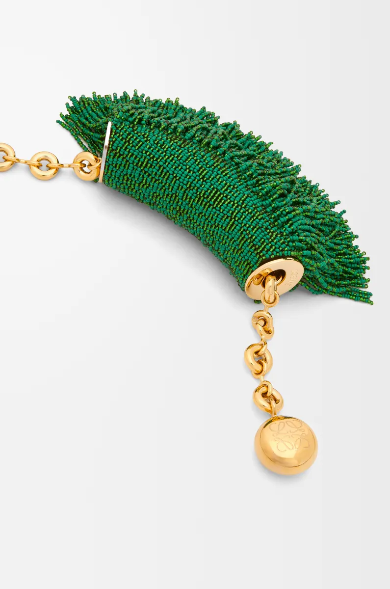 迷你珠饰皮革 Squeeze 手袋