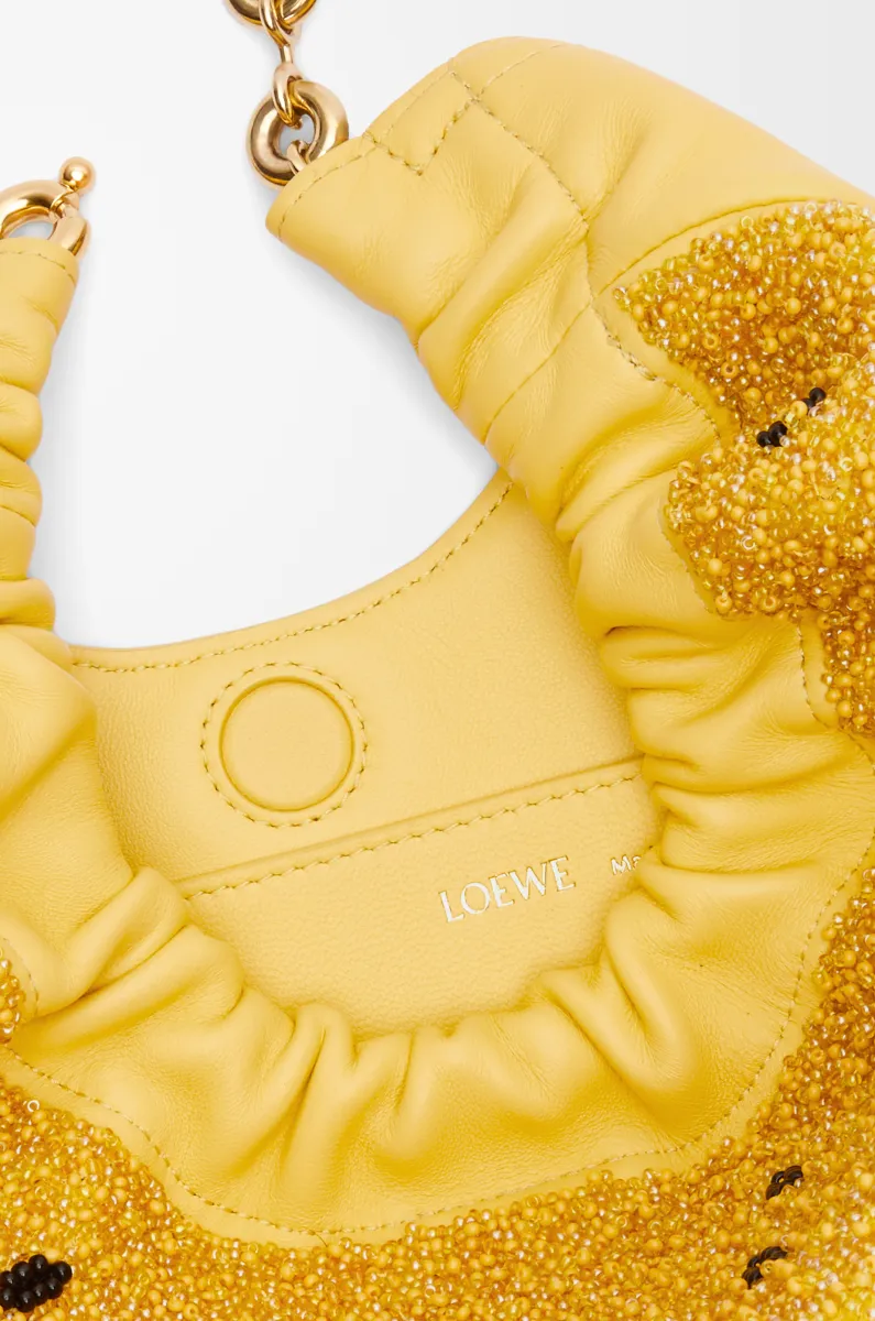 迷你珠饰皮革 Squeeze 手袋