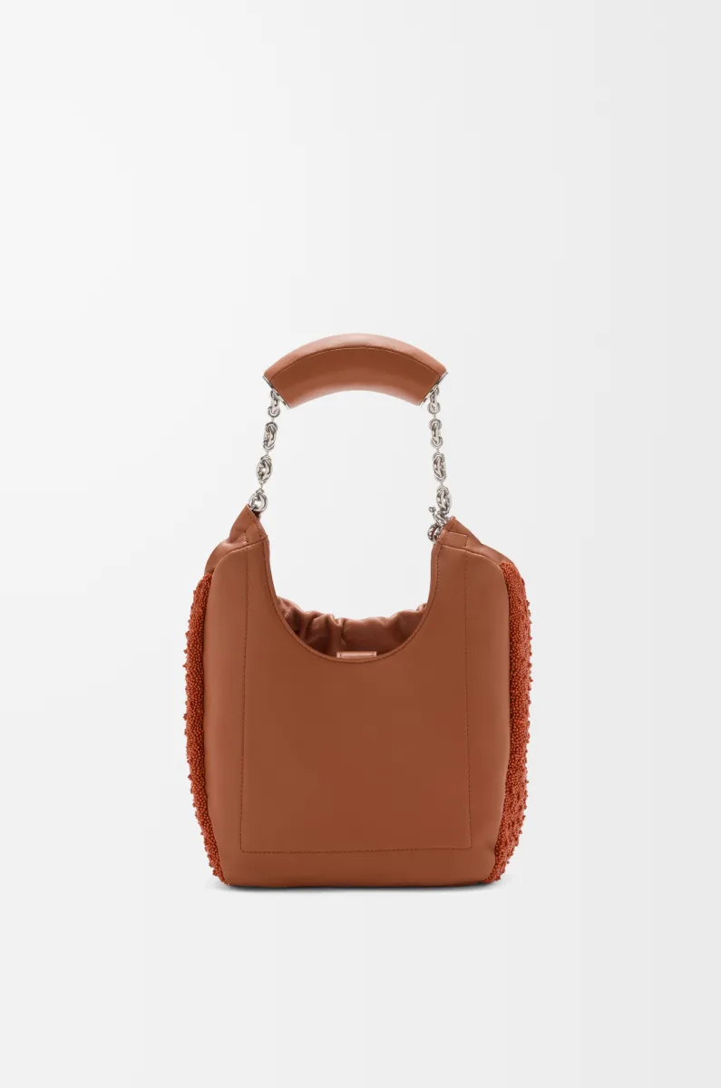 迷你珠饰皮革 Squeeze 手袋