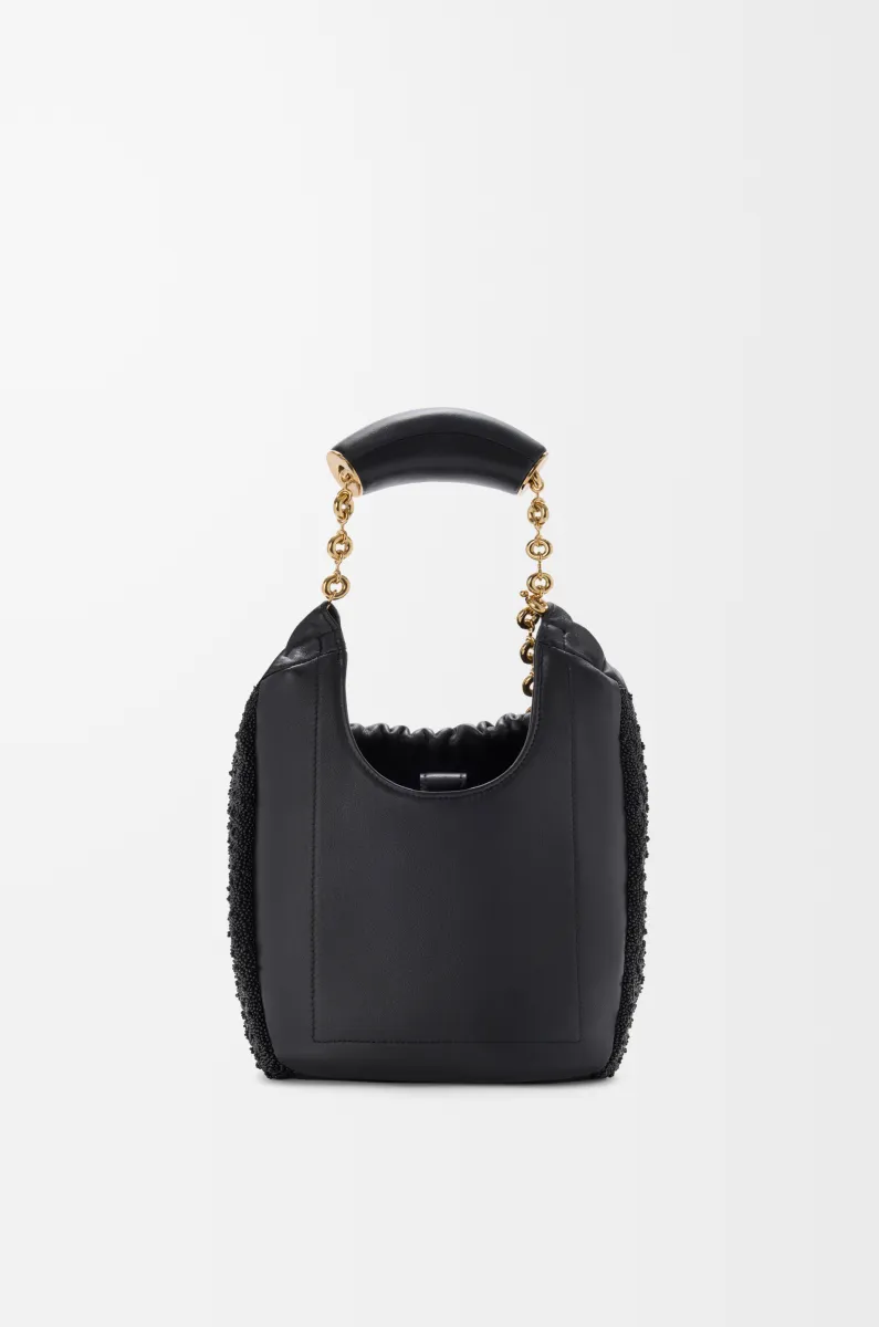 迷你珠饰皮革 Squeeze 手袋