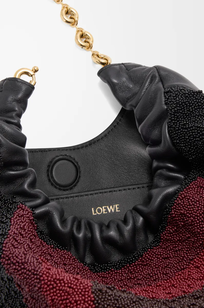 迷你珠饰皮革 Squeeze 手袋