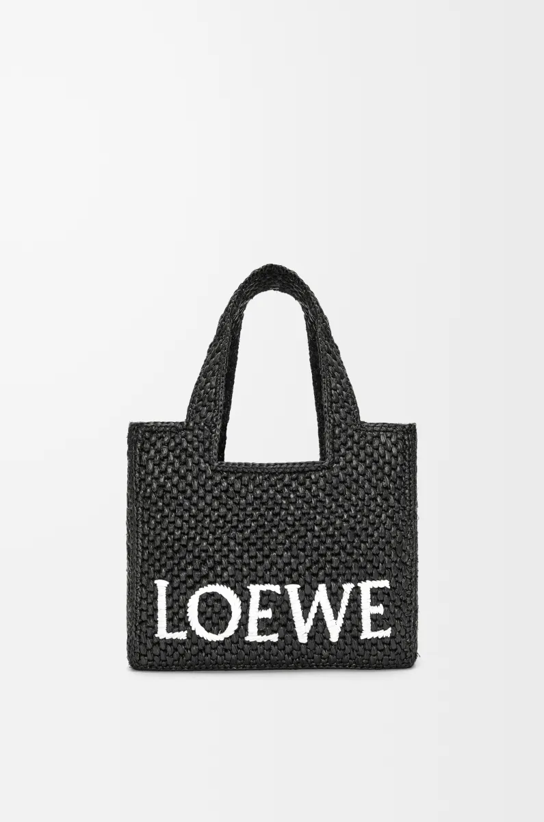 小号酒椰纤维 LOEWE Font Tote 手袋