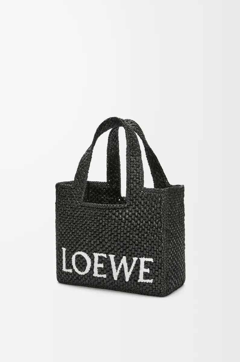 小号酒椰纤维 LOEWE Font Tote 手袋