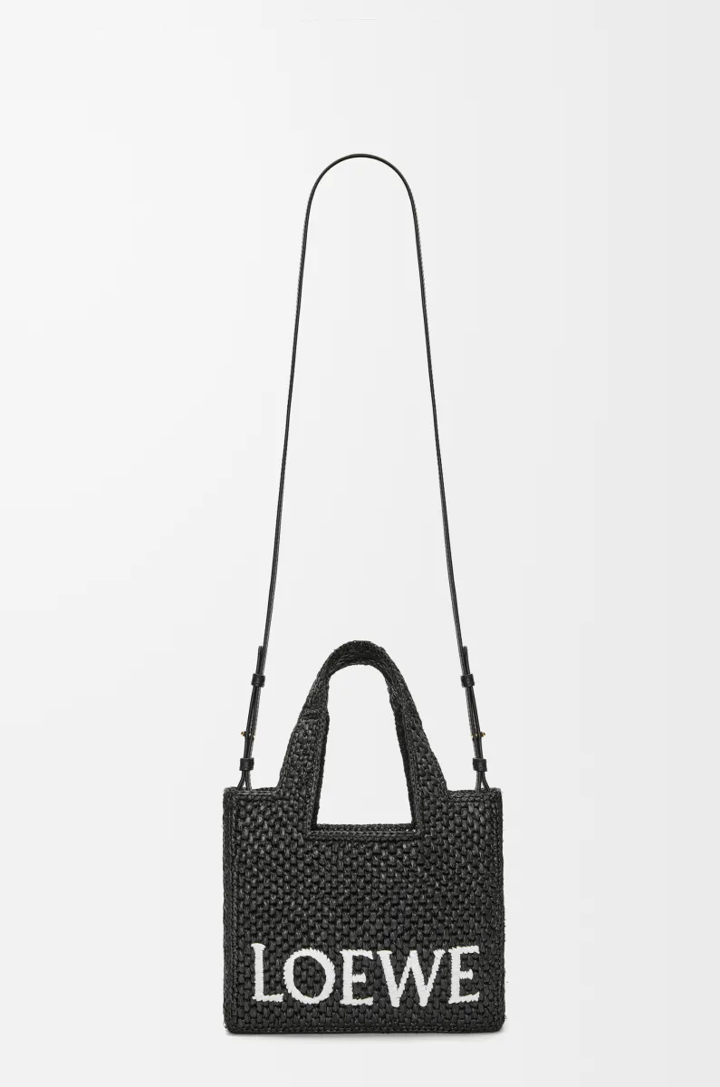 小号酒椰纤维 LOEWE Font Tote 手袋