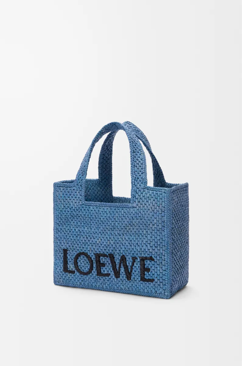 小号酒椰纤维 LOEWE Font Tote 手袋