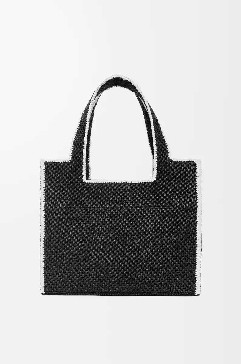 大号酒椰纤维 LOEWE Font Tote 手袋