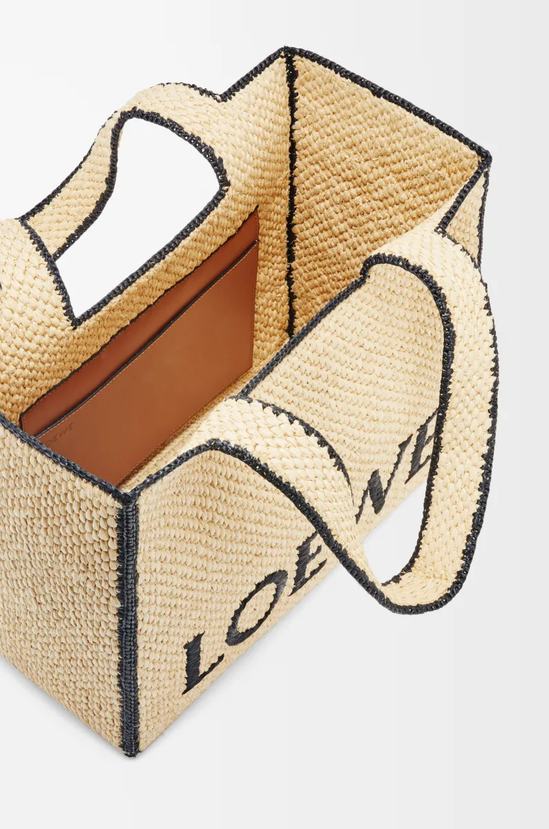 大号酒椰纤维 LOEWE Font Tote 手袋