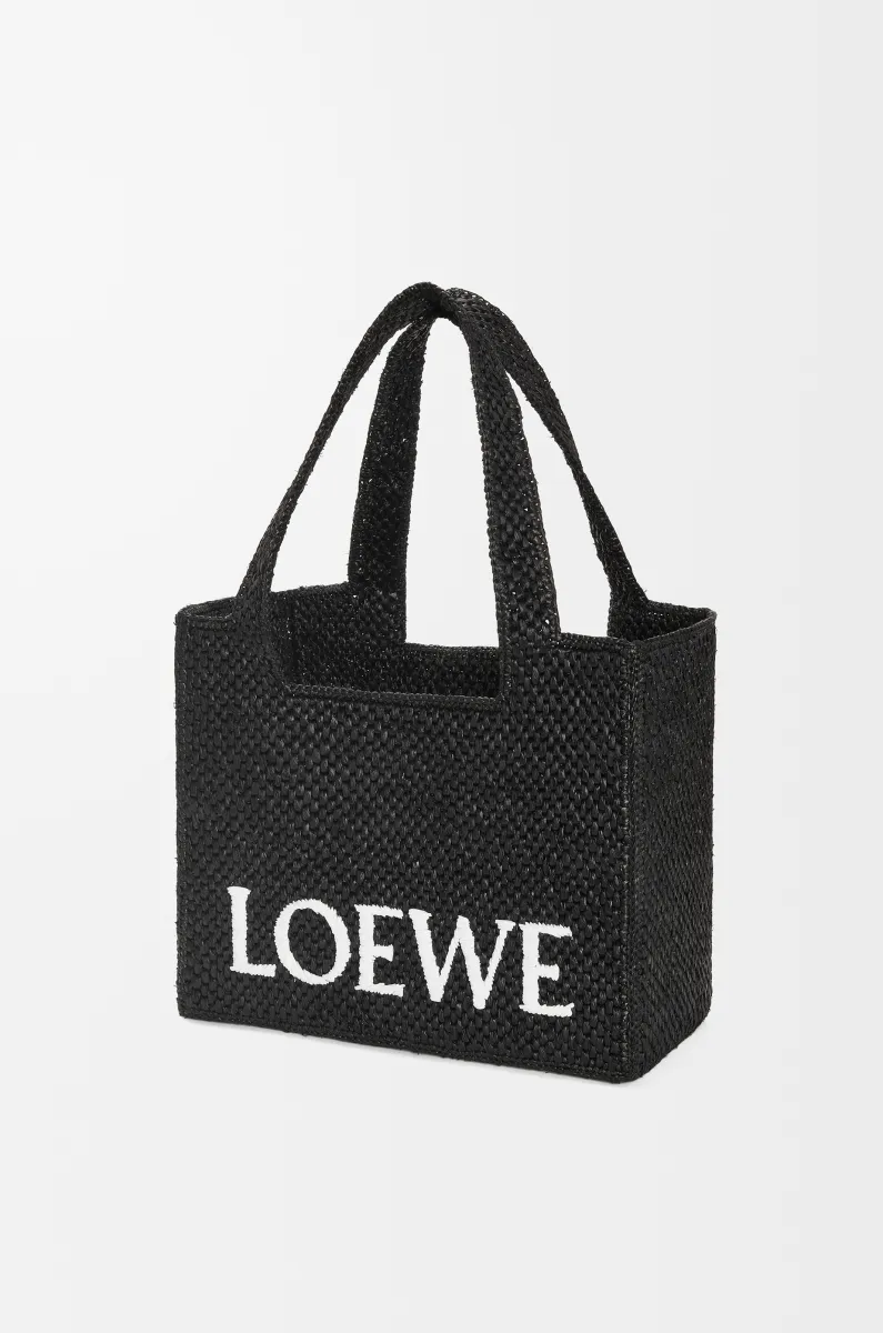 中号酒椰纤维 LOEWE Font Tote 手袋