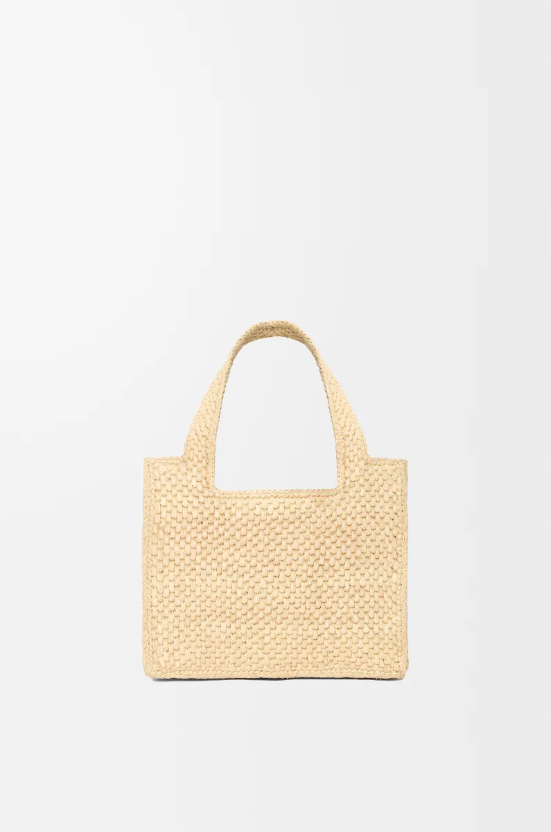 迷你拉菲草 LOEWE Font Tote 手袋