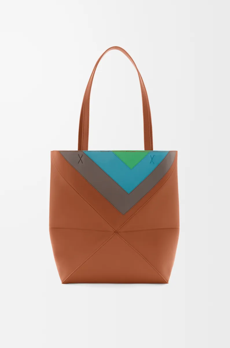 中号纳帕牛皮革 Puzzle Fold 手袋