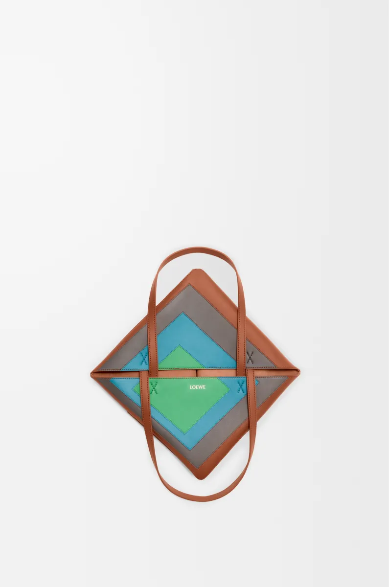 中号纳帕牛皮革 Puzzle Fold 手袋