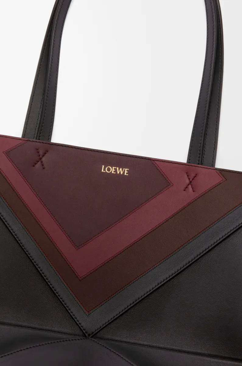 中号纳帕牛皮革 Puzzle Fold 手袋