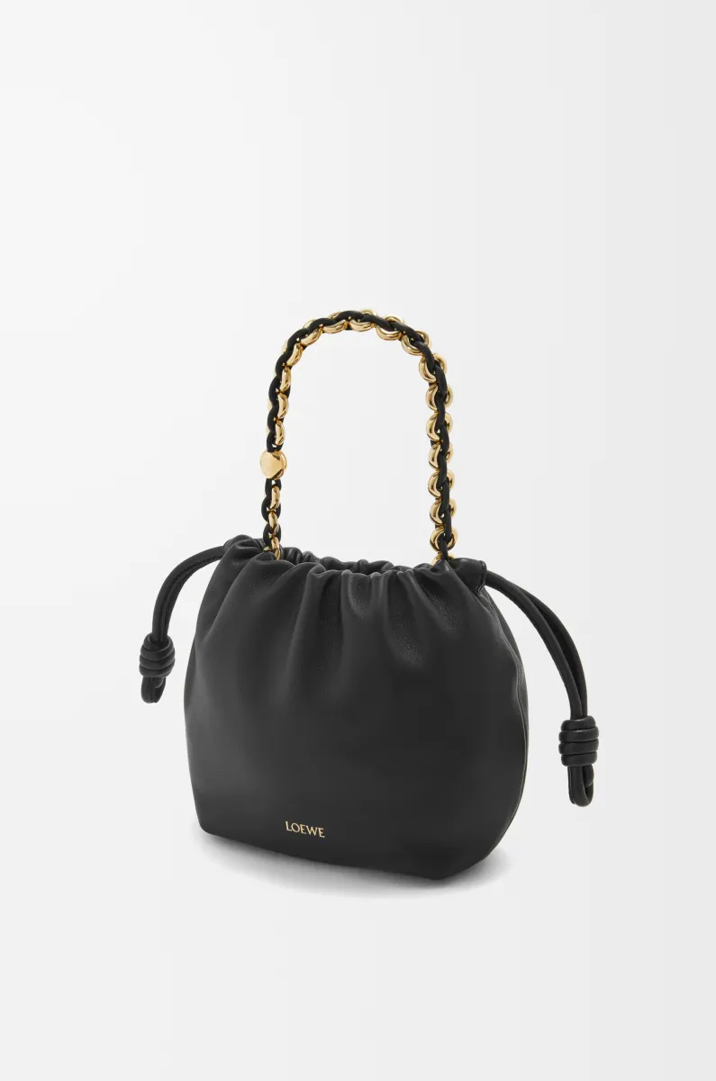 迷你柔软纳帕羊皮革 Flamenco Purse 手袋