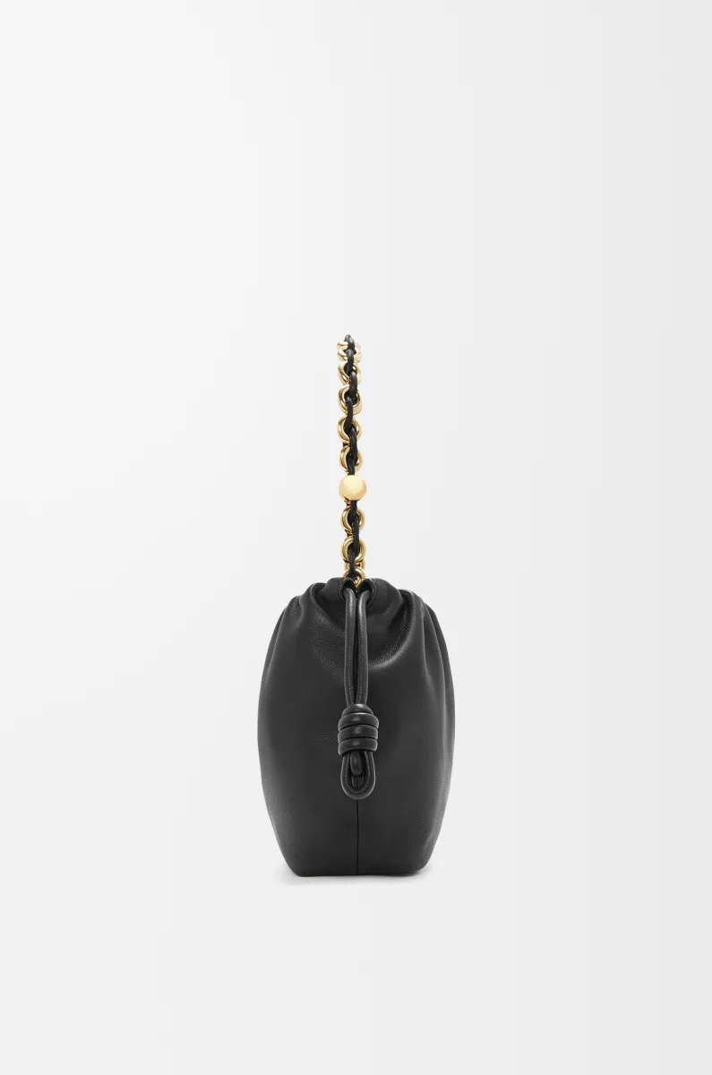 迷你柔软纳帕羊皮革 Flamenco Purse 手袋