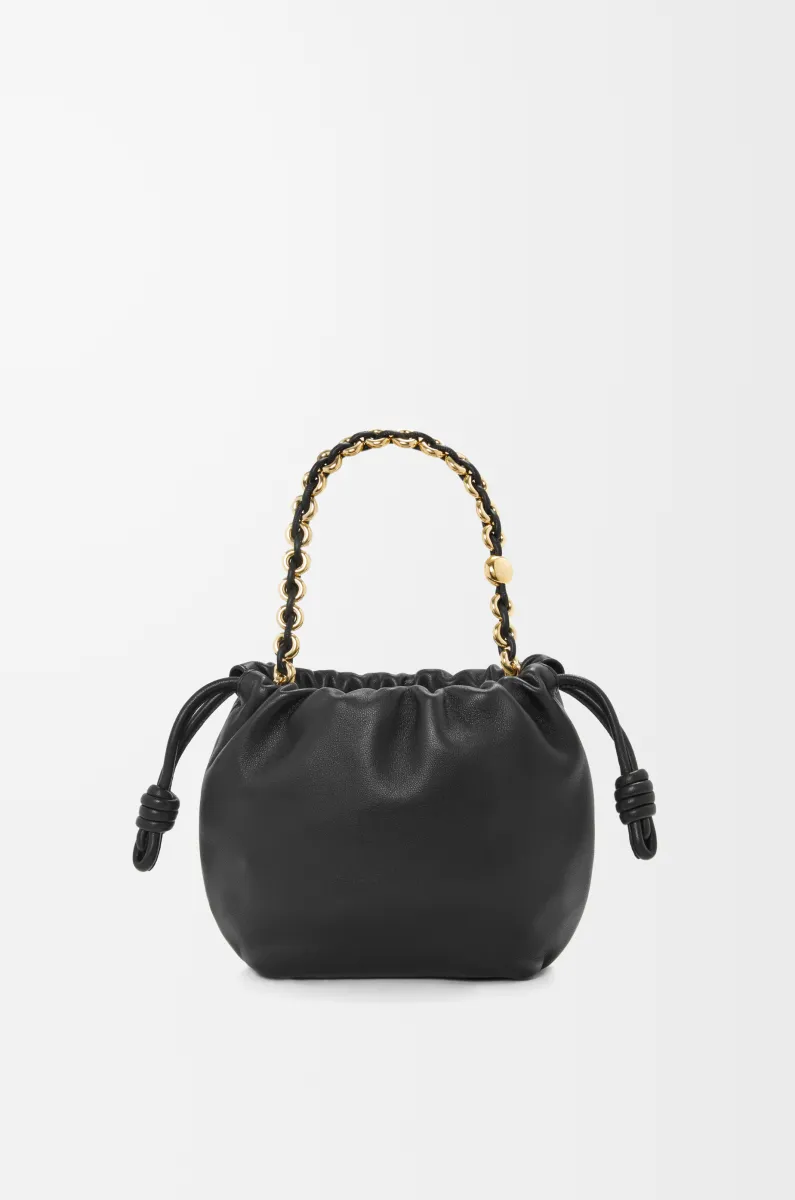 迷你柔软纳帕羊皮革 Flamenco Purse 手袋