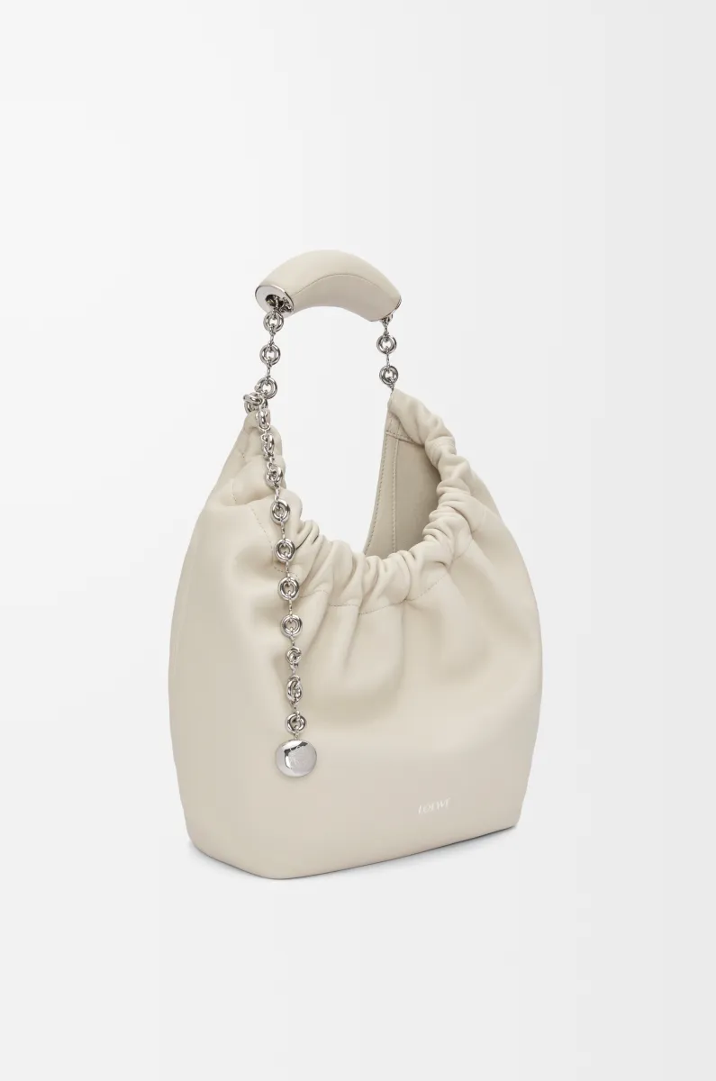 小号柔软纳帕羊皮革 Squeeze 手袋