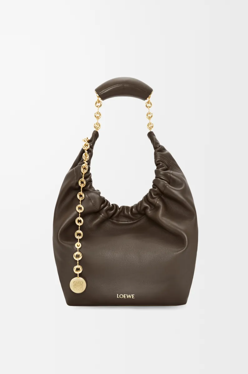 小号柔软纳帕羊皮革 Squeeze 手袋