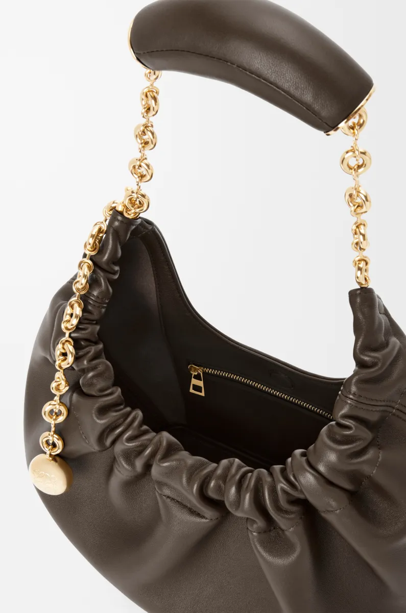 小号柔软纳帕羊皮革 Squeeze 手袋