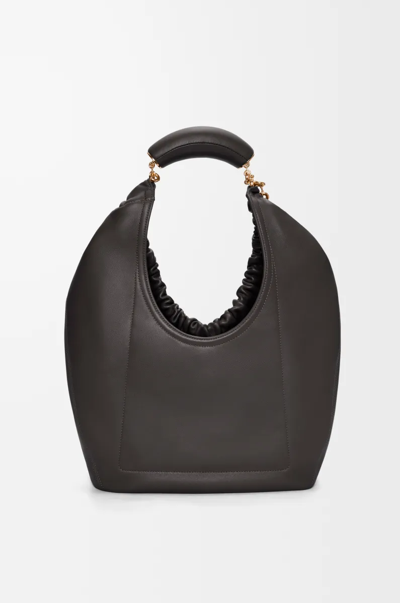 中号柔软纳帕羊皮革 Squeeze 手袋