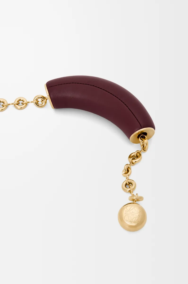 中号柔软纳帕羊皮革 Squeeze 手袋