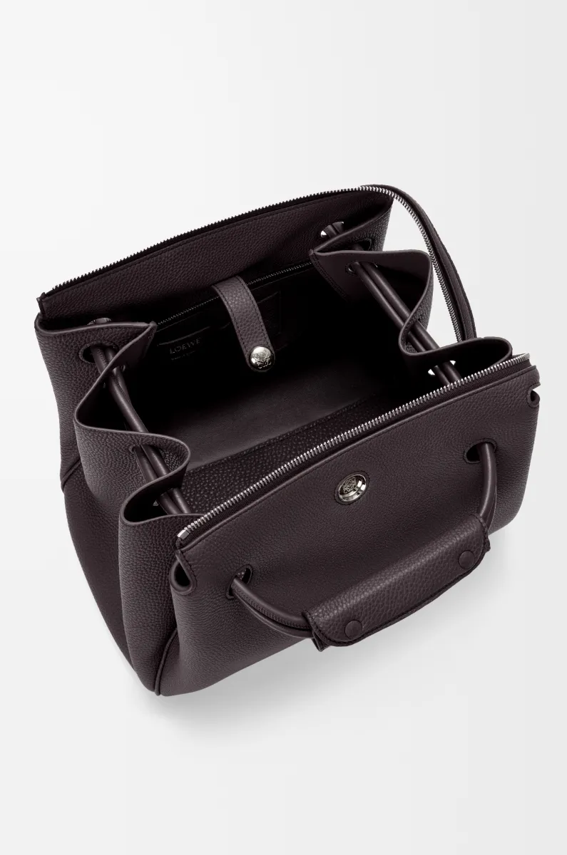 中号柔软粒面牛皮革 Madrid 手袋