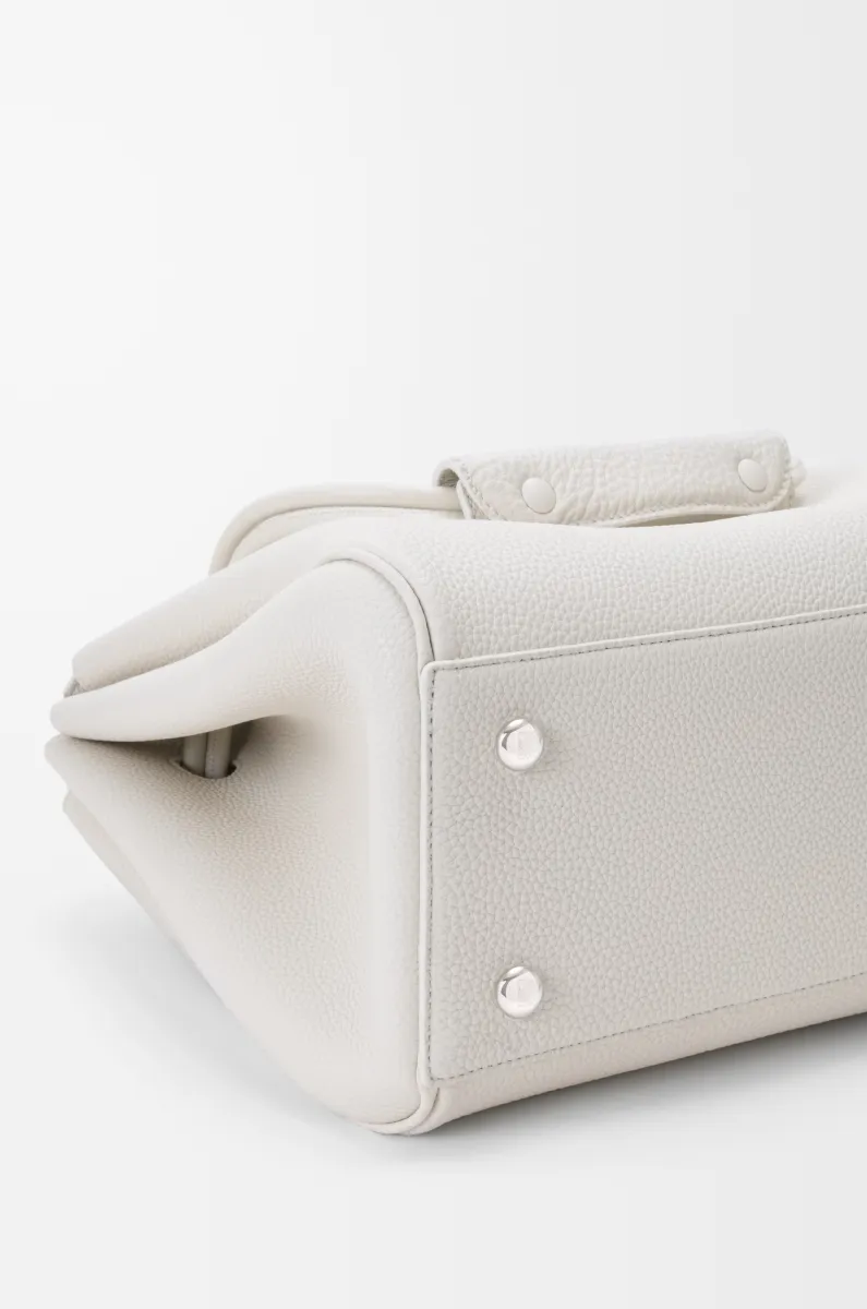 中号柔软粒面牛皮革 Madrid 手袋