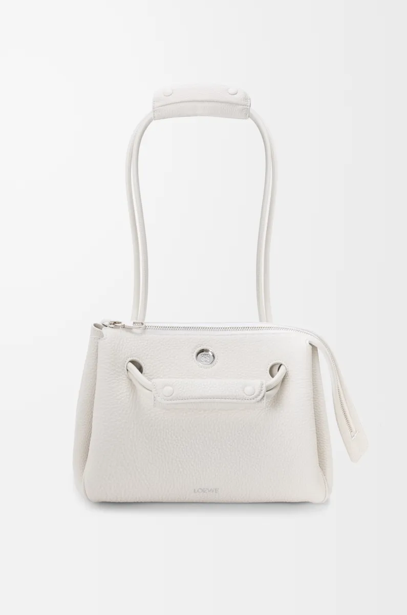 中号柔软粒面牛皮革 Madrid 手袋