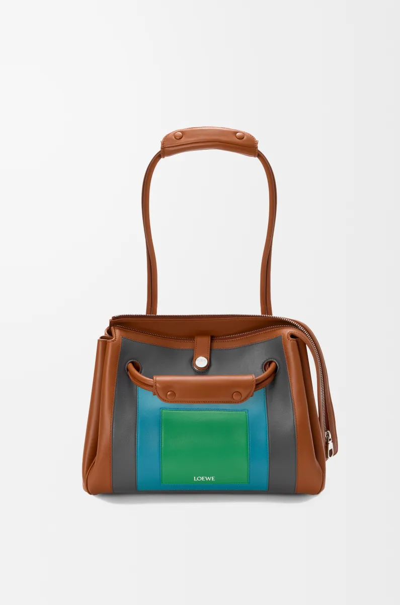 中号柔软牛皮革 Madrid 手袋