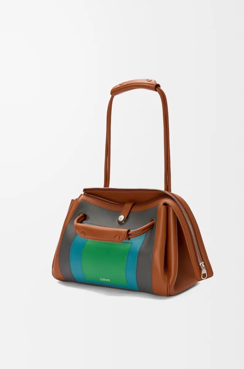 中号柔软牛皮革 Madrid 手袋